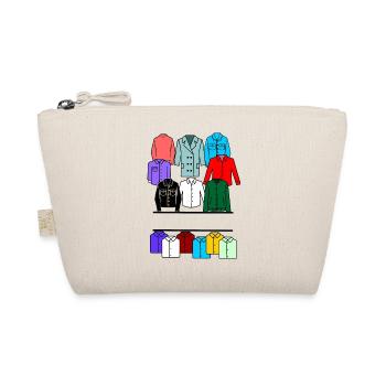 Men's clothing store logo - Organic Pouch - nature - Front