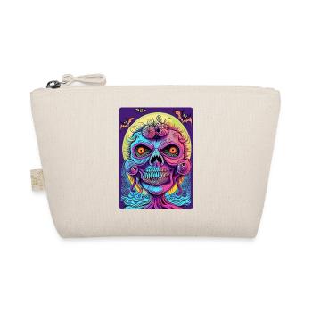 Visage de sorcière zombie coloré effrayant - Trousse biologique - nature - Devant