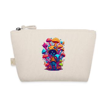 Trippy Alien 02 - Organic Pouch - nature - Front
