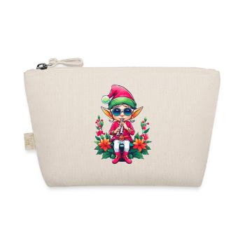 Lutin de Noël avec flûte - Trousse biologique - nature - Devant