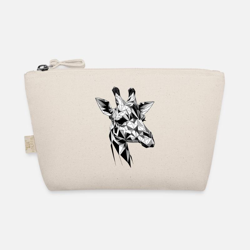Giraffe Kopf Bio-Täschchen