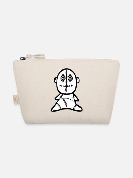 voodoo puppe - Bio-Täschchen - Natur - Vorne
