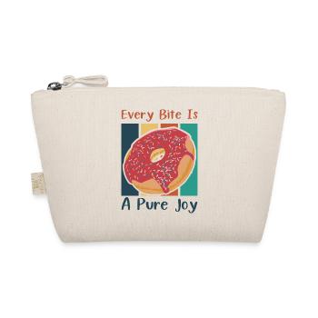 Every Bite Is A Pure Joy - Organic Pouch - nature - Front