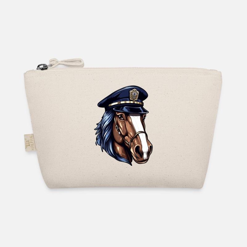 Horses Policeman Organic Pouch