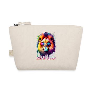 Lion and Proud - Organic Pouch - nature - Front