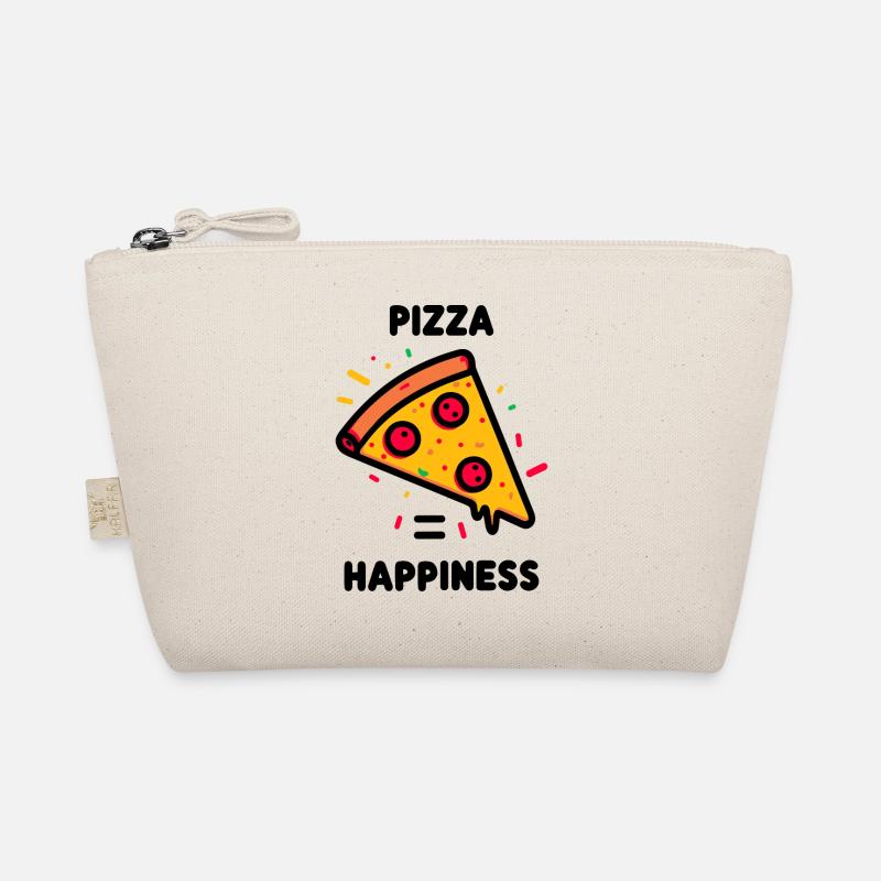 Pizza = Glück Bio-Täschchen
