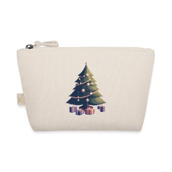 Glowing Christmas Tree - Organic Pouch - nature - Front