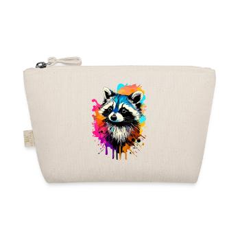 raton laveur coloré - raton laveur raton laveur - Trousse biologique - nature - Devant