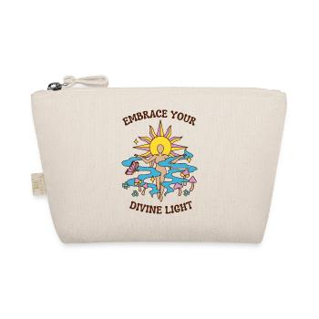 spiritual quote - Organic Pouch - nature - Front