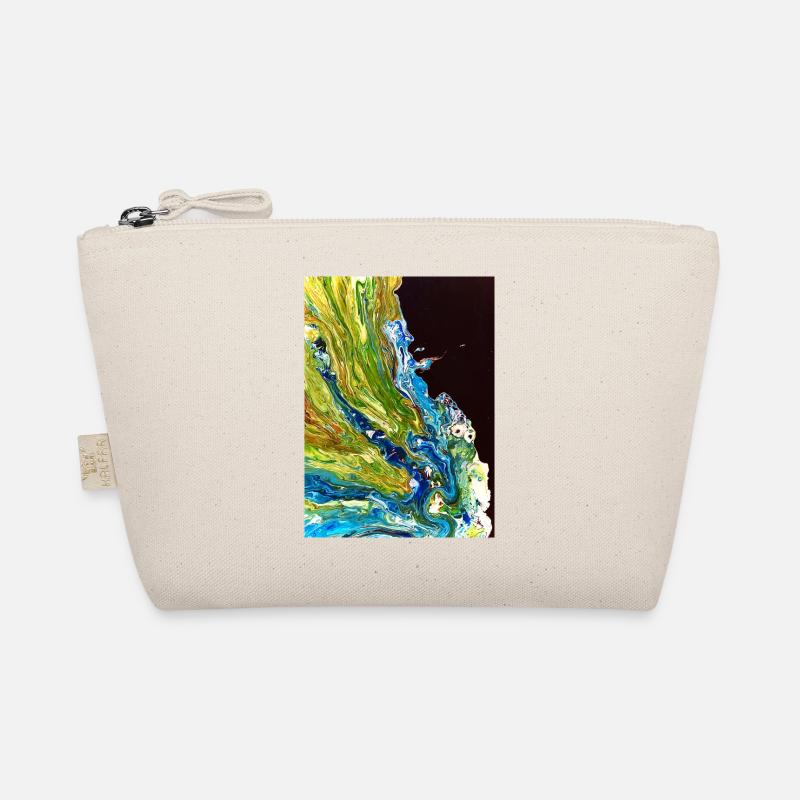 Abstract landscape Organic Pouch