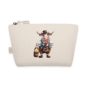 Lederhosen / Animal / Traditional costume / Tradition / Cow - Organic Pouch - nature - Front