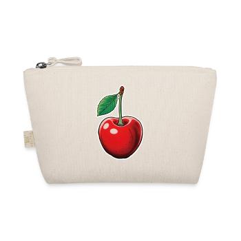 Kirsche einzelne Frucht - Bio-Täschchen - Natur - Vorne