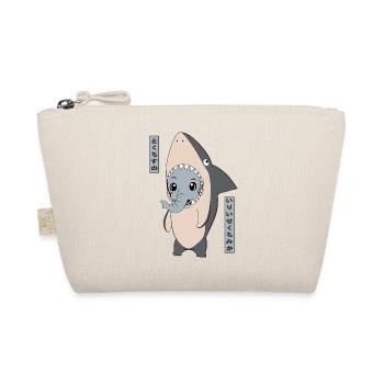 Elephant Shark Costume Funny Animals - Organic Pouch - nature - Front