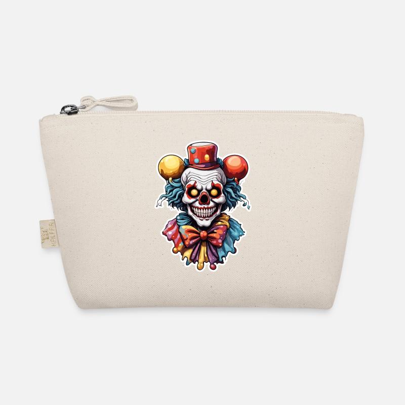 Horror Clown / Circus / Funny / Show / Halloween Organic Pouch
