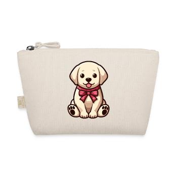Mignon petit chien - Labrador - Trousse biologique - nature - Devant