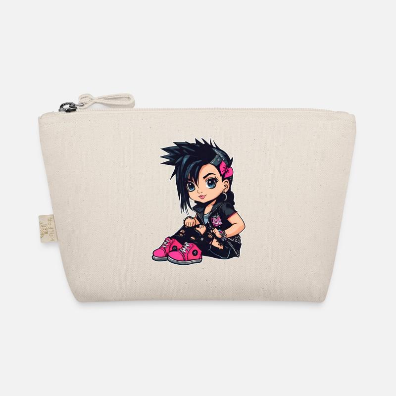 Fille punk gothique cool Trousse biologique