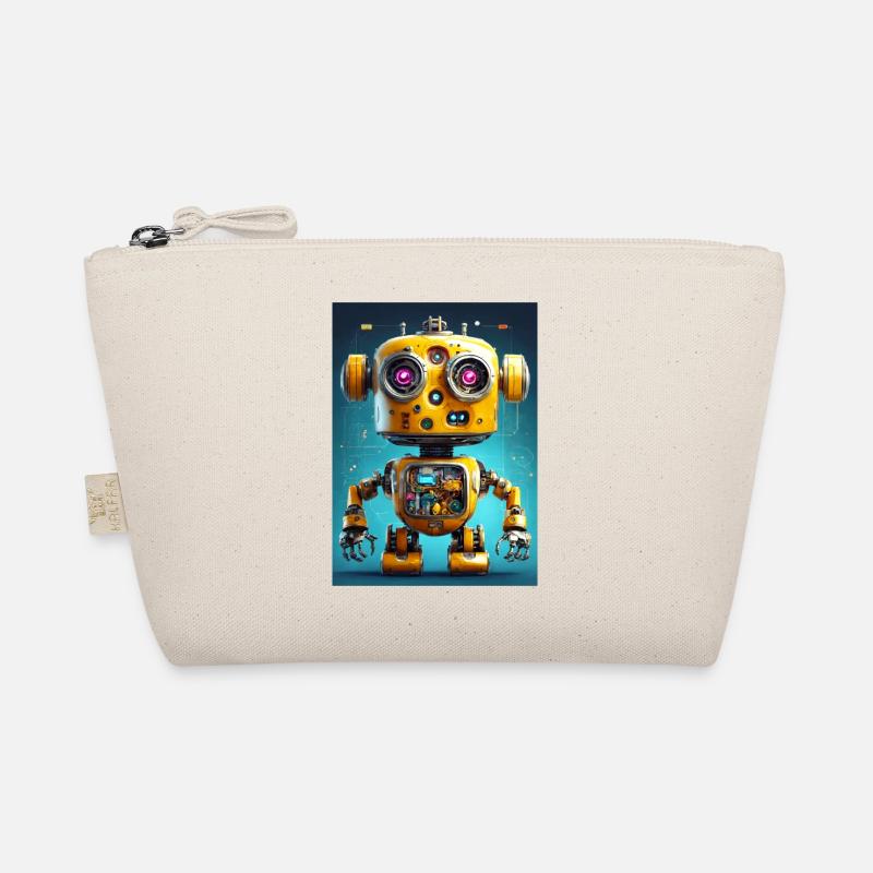 Metall-Roboter-Roboter Bio-Täschchen