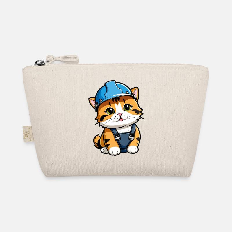 Hardworking Cat Organic Pouch