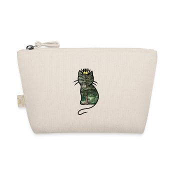 Cat Forest Queen Fantasy Cats Fairy Tale Character - Organic Pouch - nature - Front