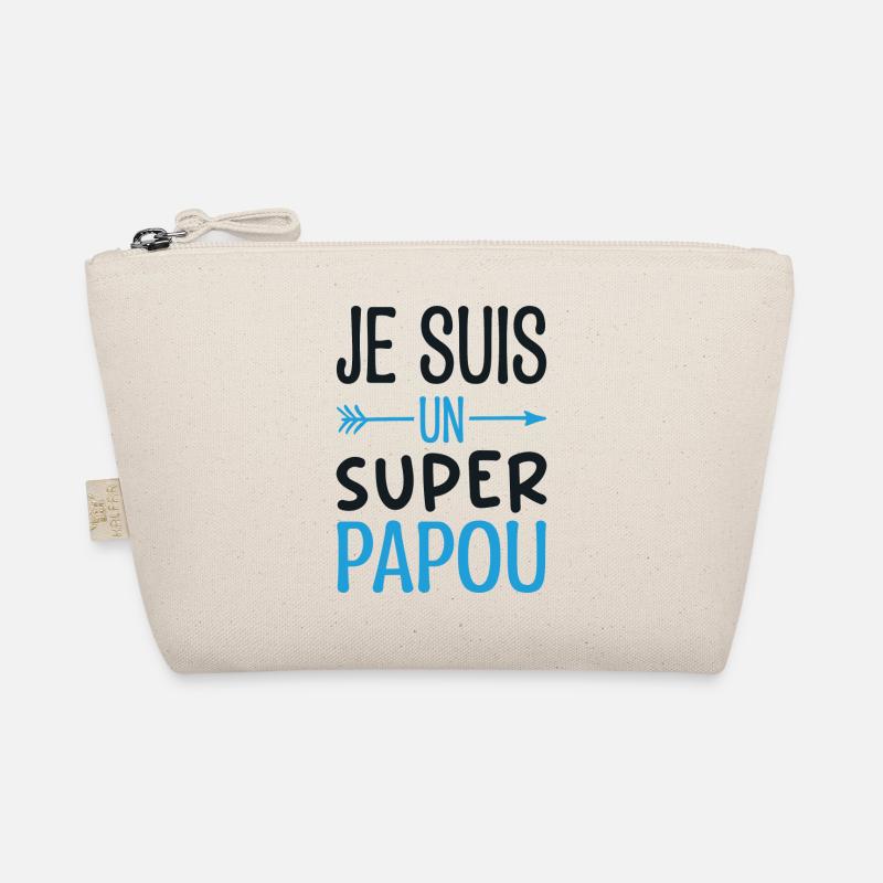 Ich bin ein Super-Papua - Papua-Humor Lustiges Geschenk Bio-Täschchen