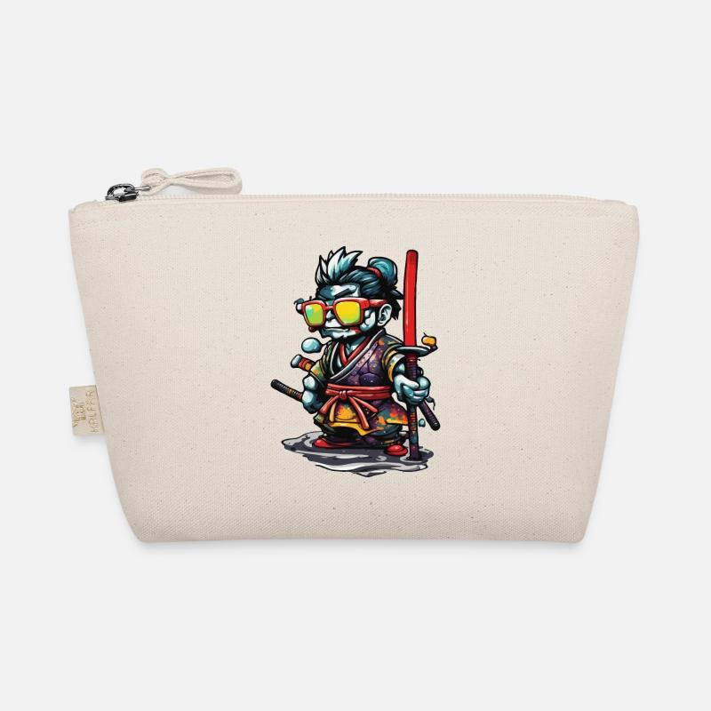 Samurai / Japanisch / Harakiri / Katana / Mann Bio-Täschchen