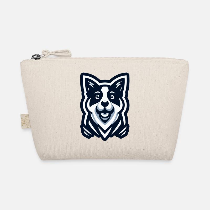 Hündchen: Illustration eines Freundes Bio-Täschchen