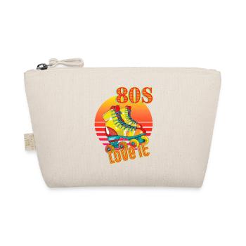 Patins à roulettes 80's Retro Vintage - Trousse biologique - nature - Devant