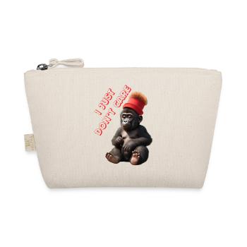 Don't care - Organic Pouch - nature - Front