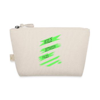 relaxation reading habits contemporary literature - Organic Pouch - nature - Front