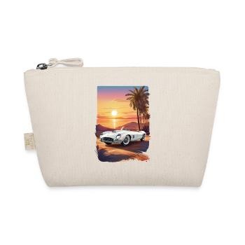Oldtimer Sonnenuntergang - Bio-Täschchen - Natur - Vorne