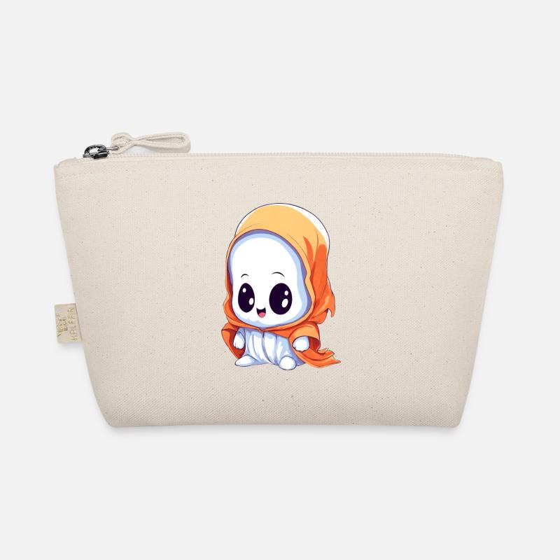 Cute Ghost Ghost Organic Pouch