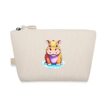 Hippopotame Hippopotame Mignon - Trousse biologique - nature - Devant