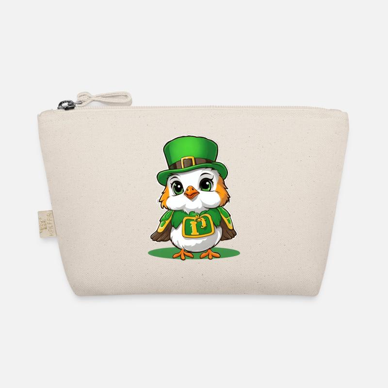 LuckyFeathers' : Adorable conception d’oiseau de Saint-Patrick Trousse biologique