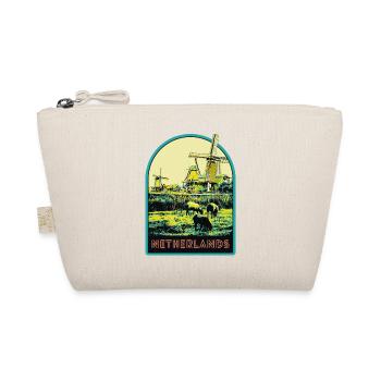 Scenic Journey, Windmills of the Netherlands - Organic Pouch - nature - Front