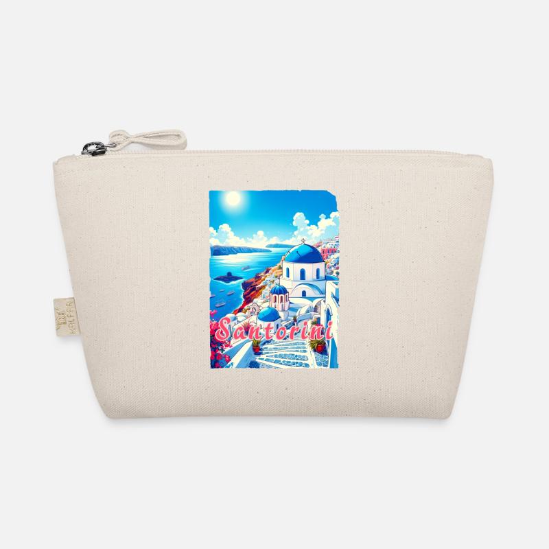 Grèce, souvenirs, vacances, Santorin - Trousse biologique - nature