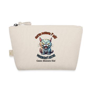 Good morning? Huh! Beware of old very thin ice - Organic Pouch - nature - Front