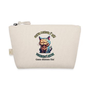 Good morning? Huh! Beware of old very thin ice - Organic Pouch - nature - Front