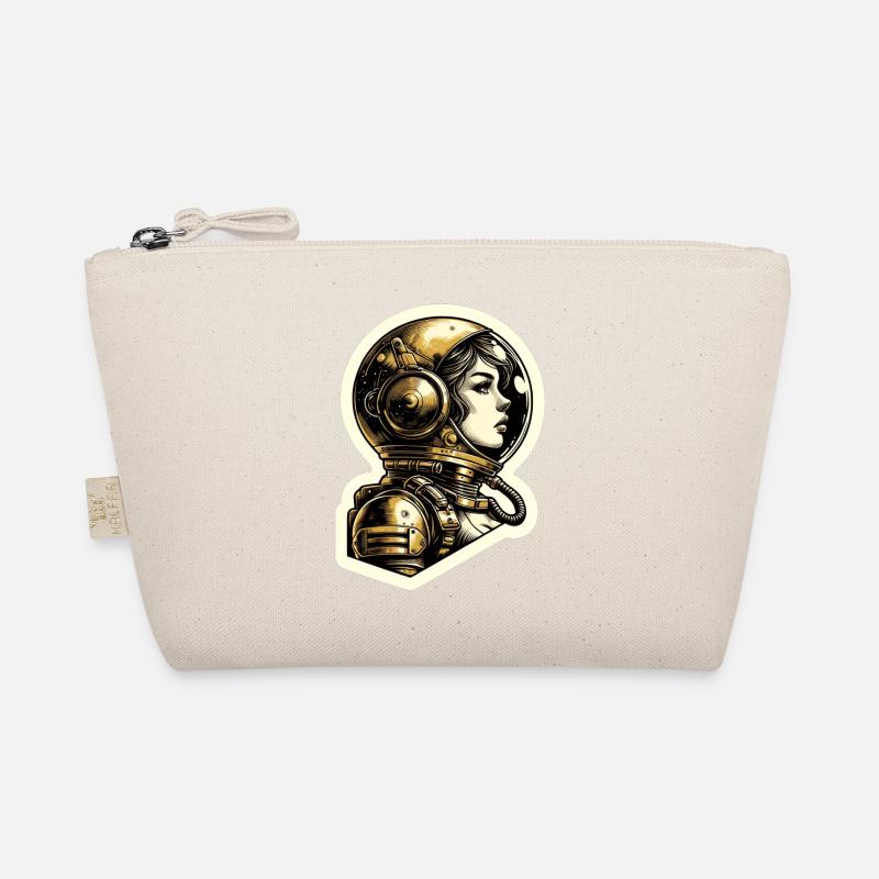 Space girl - Organic Pouch - nature