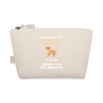 ne juge pas golden retriever 1 - Trousse biologique - nature - Devant