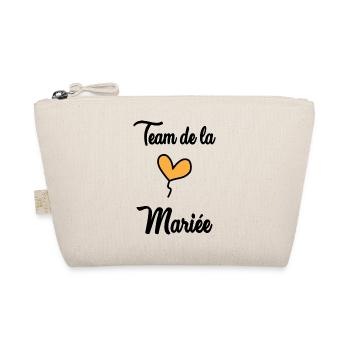 BRIDE TEAM - Organic Pouch - nature - Front