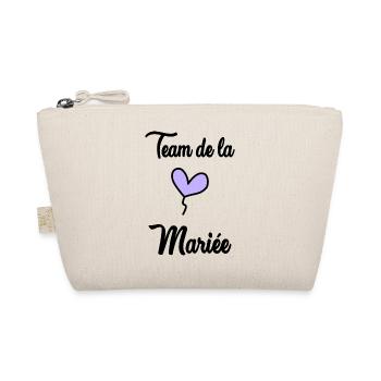 COUPLE. JUST MARRIED. EVJF. SAINT VALENTIN. LOVE. - Trousse biologique - nature - Devant