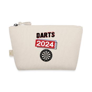 Darts Spielerin Team Dart Turnier Mannschaft 2024 - Bio-Täschchen - Natur - Vorne