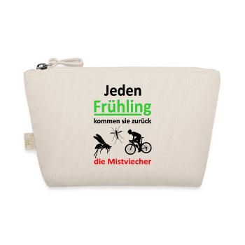 Jeden Frühling... Rennrad- Bike - Bio-Täschchen - Natur - Vorne
