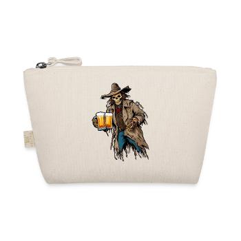 Scarecrow / Harvest Worker / Corn Field / Field - Organic Pouch - nature - Front