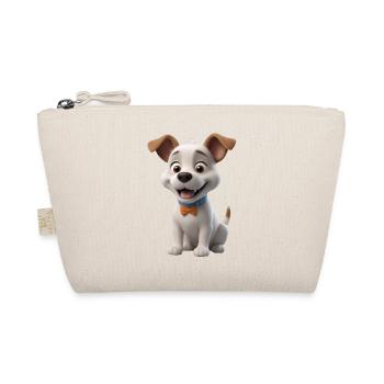 Cher chiot avec nœud papillon - Trousse biologique - nature - Devant
