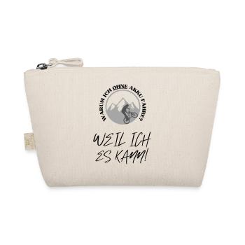 Why do I ride without a battery? Battery empty? Ride on - Organic Pouch - nature - Front