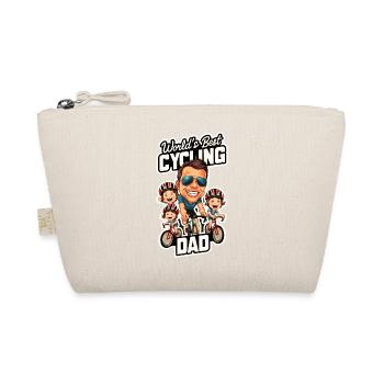 Le meilleur design de papa cycliste au monde - Trousse biologique - nature - Devant