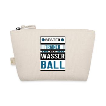 Wasserball Trainer Bester Wasserballtrainer Team - Bio-Täschchen - Natur - Vorne
