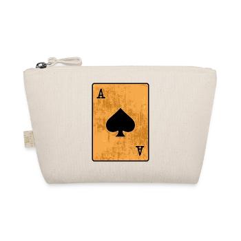 Poker Casino Card Game Gambling - Organic Pouch - nature - Front