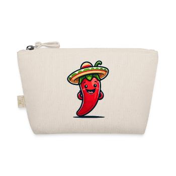 Peppy Pepper: The Spicy Sombrero Star - Organic Pouch - nature - Front
